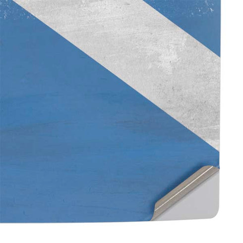 Scotland Flag Distressed PS5 Slim Disk Console Skin